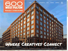 Tablet Screenshot of 600westfulton.com